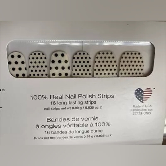 Color Street Polka Dot Nail Polish Strips NEW - Picture 3 of 5